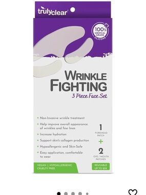 Truly Clear Expression Wrinkle Fighting 3-Piece Face Set - White
